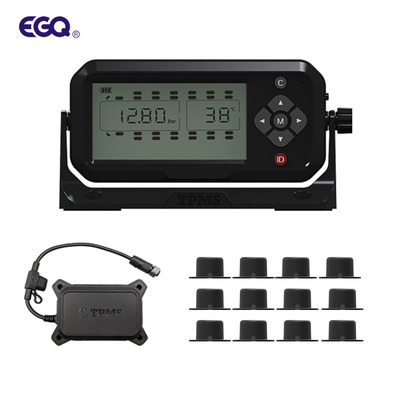 203psi Car TPMS System 12 مستشعر نوع اللصق 433.92MHz نظام مراقبة ضغط الإطارات