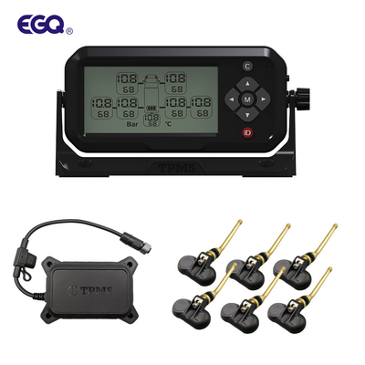 6 عجلة صمام الجذعية الاستشعار نظام مراقبة ضغط الإطارات نظام مقطورة الإطارات TPMS