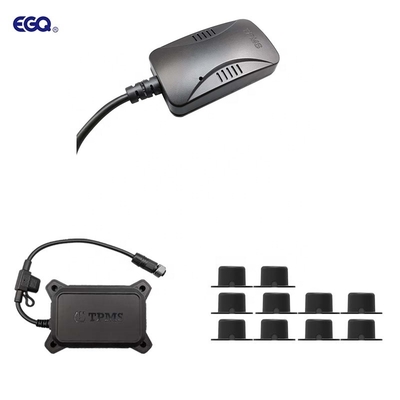 جهاز استشعار داخلي TPMS 433MHz مع شاشة LCD لمقطورات الشاحنات
