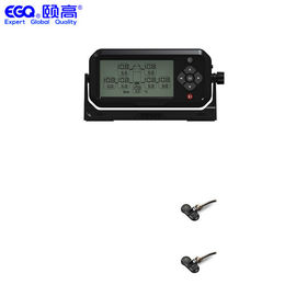 HD عرض اثنين من الإطارات شاحنة نظام مراقبة الإطارات TPMS RV