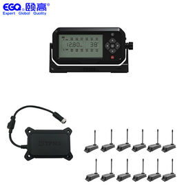 433.92 ميجا هرتز اثنا عشر شاحنة الإطارات TPMS Wifi مراقبة ضغط الإطارات