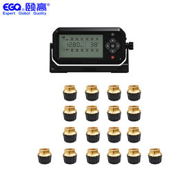 IP67 18 اطارات الشاحنات نظام مراقبة ضغط الإطارات TPMS