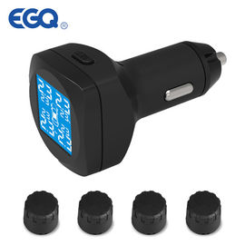 USB Digital Truck TPMS System 433.92mhz نظام مراقبة ضغط الإطارات الشمسية