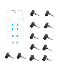 نظام مراقبة ضغط الإطارات الذكي بثمانية أجهزة استشعار يعمل بالبلوتوث 120Psi Car TPMS