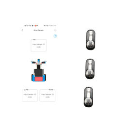 الجبهة 3 Wheeler TPMS للدراجات الهوائية استشعار ضغط الإطارات بليه 2.4 جيجا هرتز
