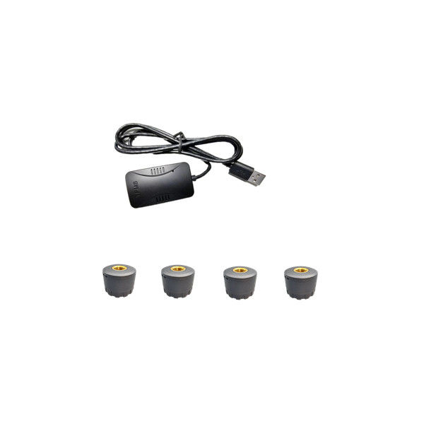 120 Psi تعمل بالطاقة الشمسية TPMS 8V1 الخيط الخارجي نظام مراقبة ضغط الإطارات الشمسية